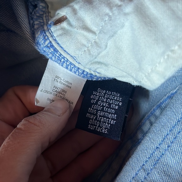 J. Crew Jeans ‘Toothpick’ Ankle Floral Design Size 27 - Picture 8 of 10